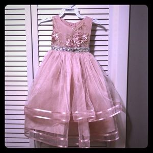 Gorgeous blush flower girl/formal toddler dress 2T